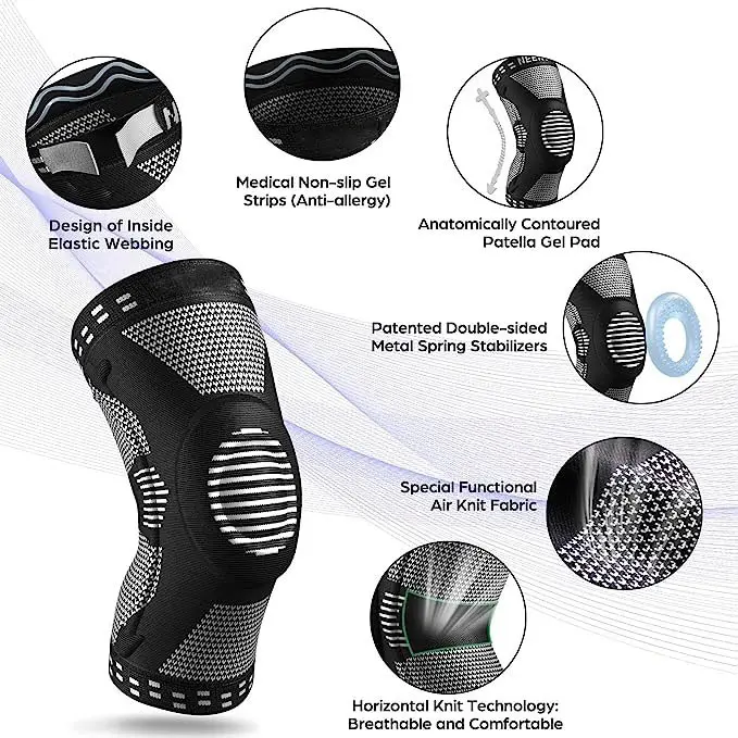 Compression Knee Pads for Knee Pain Relief Kit
