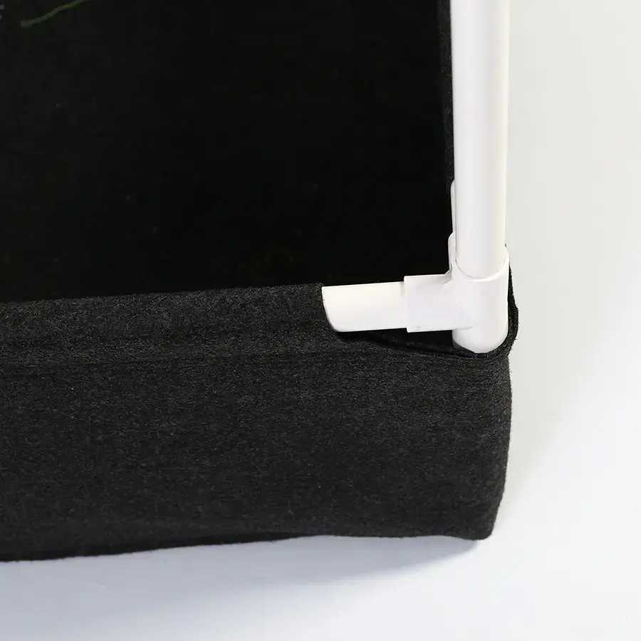 rectangle felt garden bed root control needle punch 4×8 fabric raised garden bed containers for smelly plants