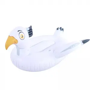 Inflatable seagull pond float beach air cushion