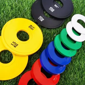 Fitness small weight Olympic bar barbell piece large hole weight piece