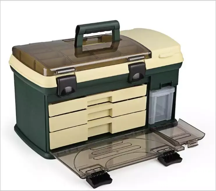 Wholesale with fishing tackle storage multifunctional tackle bait box Featured Image
