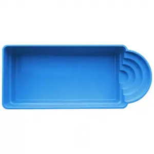 Private outdoor ground frame commercial large FRP FRP swimming pool