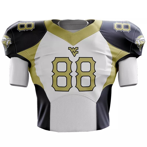 2022 youth american football jerseys blank sublimation american football jersey manufacture