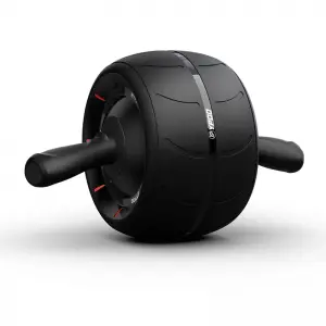 ABS plastic fitness equipment works abs double wheels