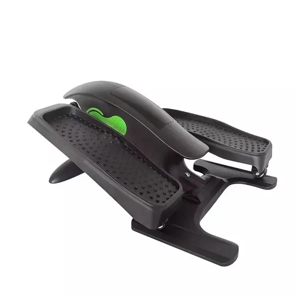 Remote Control Portable Exercise Elliptical Trainer with Large Pedal Under Desk Electric Mini Elliptical Machine