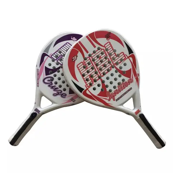 High Quality Customized Popular Carbon Padel Tennis Racket durable good stability Beach Padel