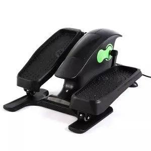 Remote Control Portable Exercise Elliptical Trainer with Large Pedal Under Desk Electric Mini Elliptical Machine