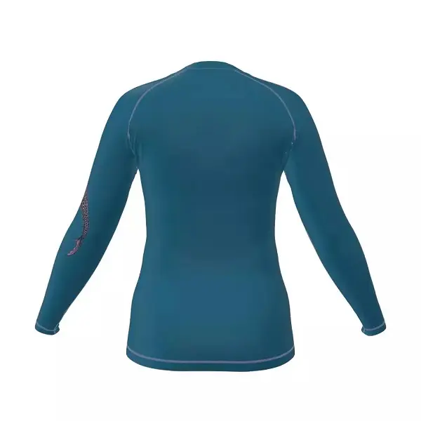 Customized Colors Sun Protection Gym Clothing Long Sleeve Compression Shirt BJJ Rash Guard