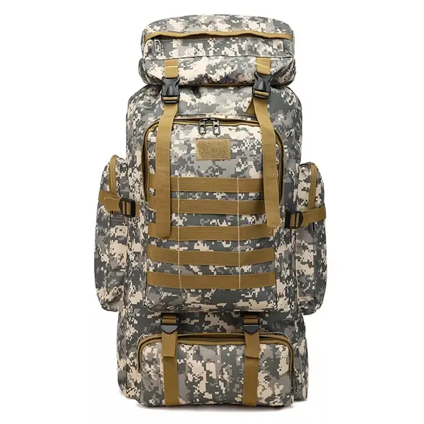 80L 3D Outdoor Sport tactical climbing mountaineering Backpack Camping Hiking Trekking Rucksack Travel outdoor Bag Featured Image