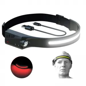 Full viewing angle sensing night partner headlamp