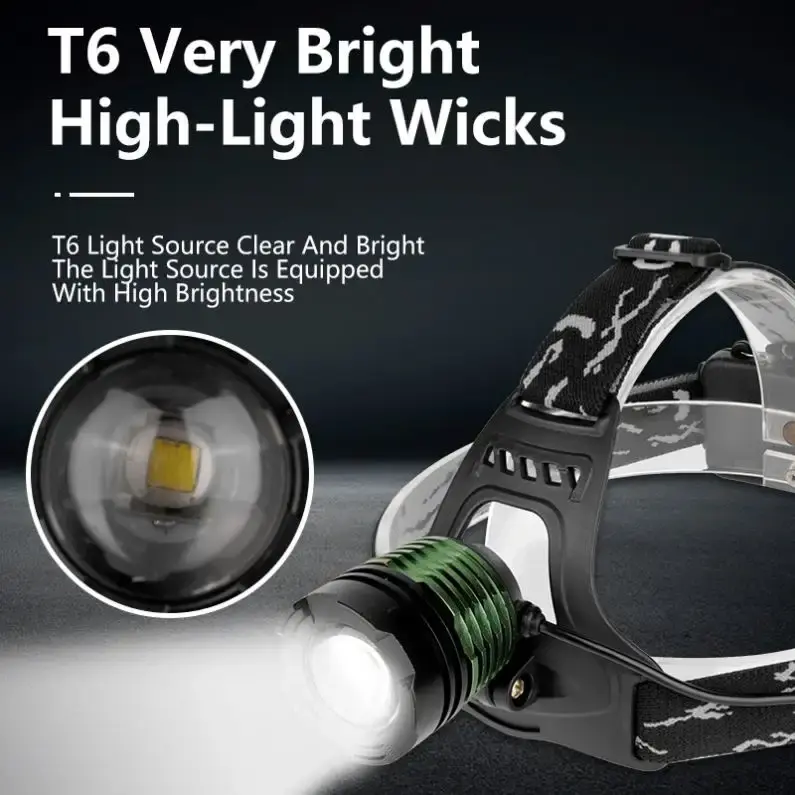 LED charging headlamp hunting high-power headlamp