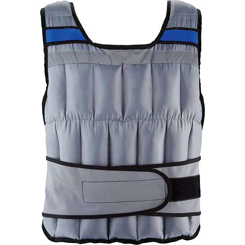 Adjustable weight jacket for running fitness