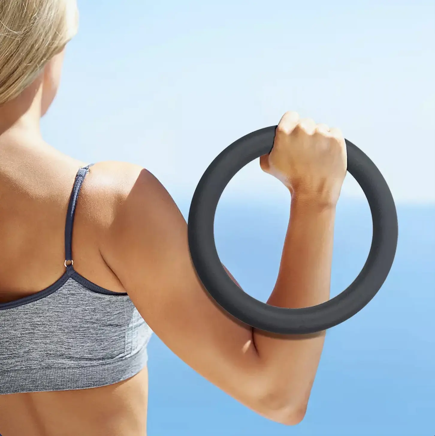 Motion&Life Pilates Power Circle Outwork Power Ring Silicone Fitness Body Building Dumbbell Ring