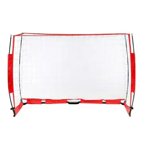 Quickly set up portable folding football goalposts