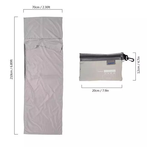 Ultralight Outdoor Sleeping Bag Liner Polyester Portable Single Sleeping Bags Camping Travel Healthy Outdoor Sleeping Bag