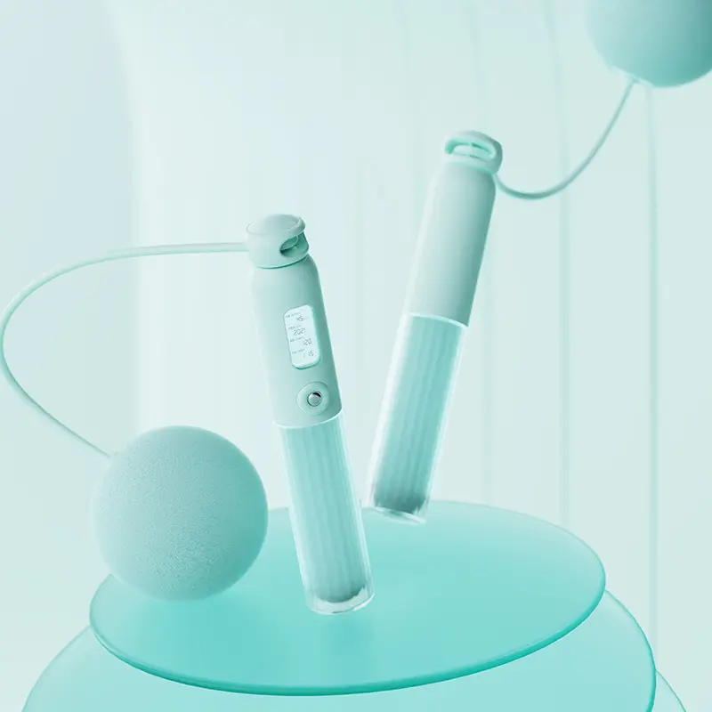 Cordless jump rope fitness sports electronic counting weighted ball professional fat burning cord cord girls special wireless rope