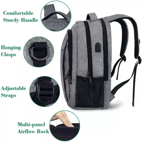 Waterproof Anti Theft Travel Back Packs Custom Private Label Wholesale Travel Backpack Bag Casual Sports Backpack