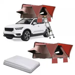 Polyester waterproof 4×4 offroad travel foldable car camping soft shell roof tent