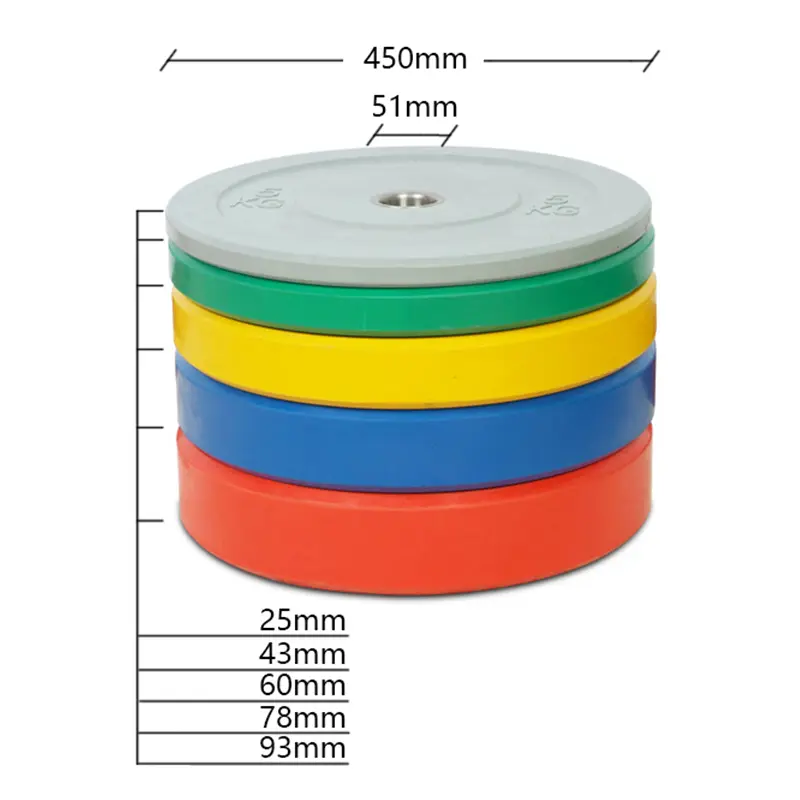 Professional fitness equipment barbell  weight