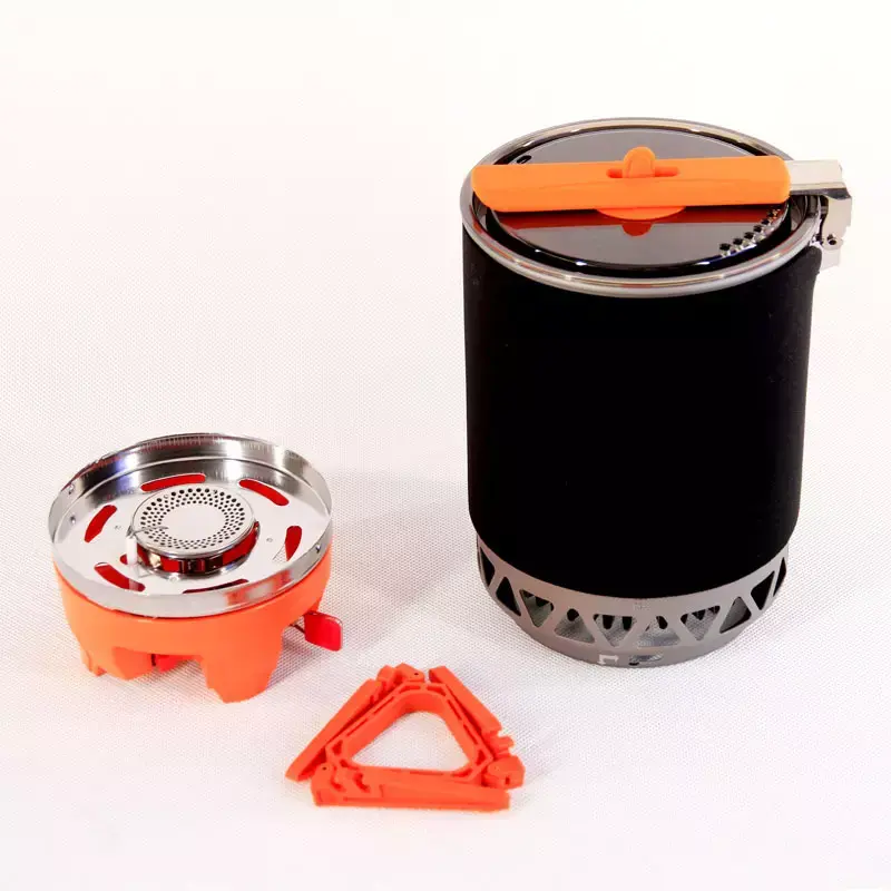 Pot and bowl integrated camping stove picnic gas stove Featured Image