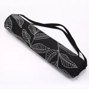 Portable large yoga mat bag with durable yoga tote bag
