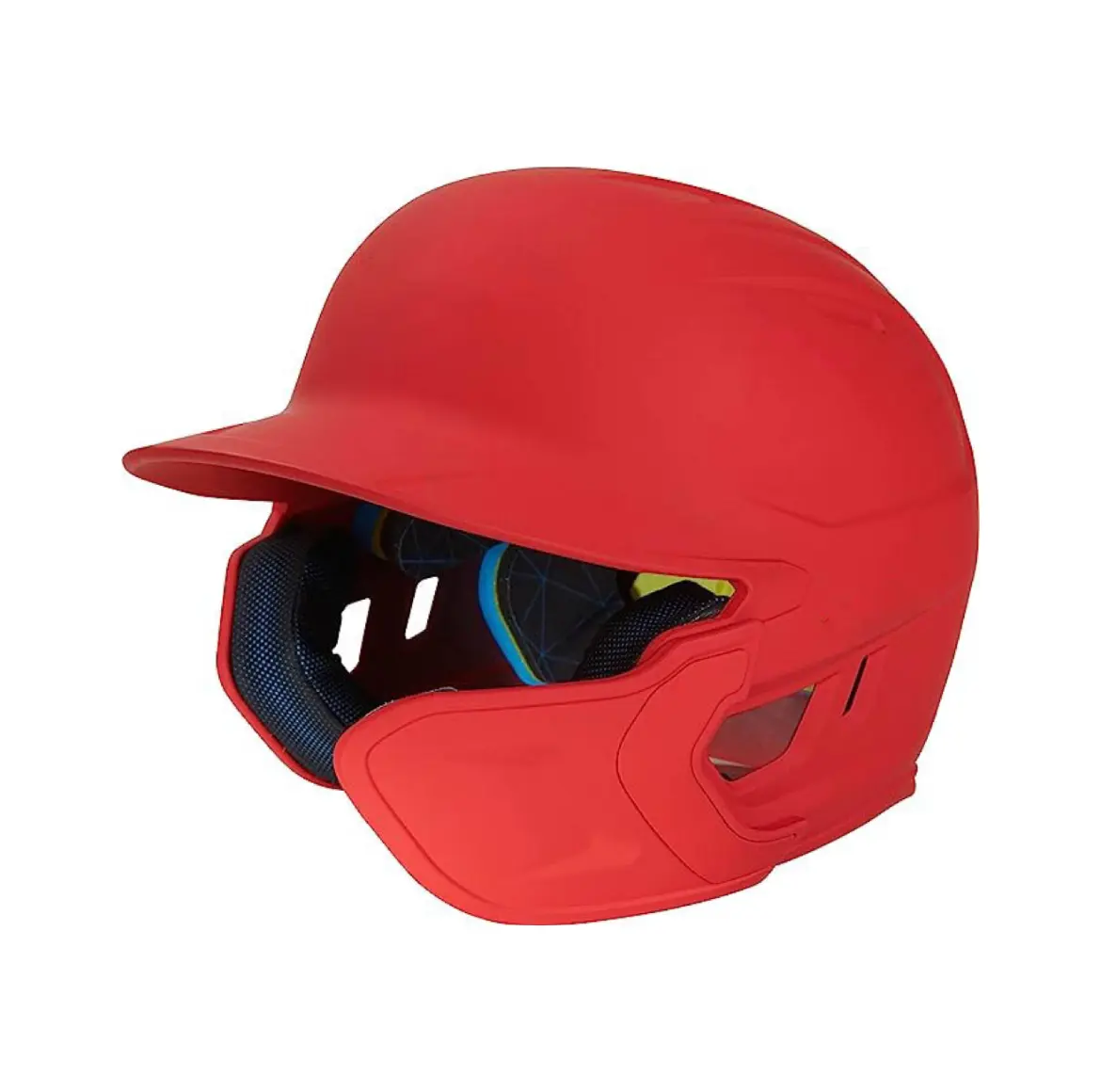 Batting Helmet with Adjustable Visor