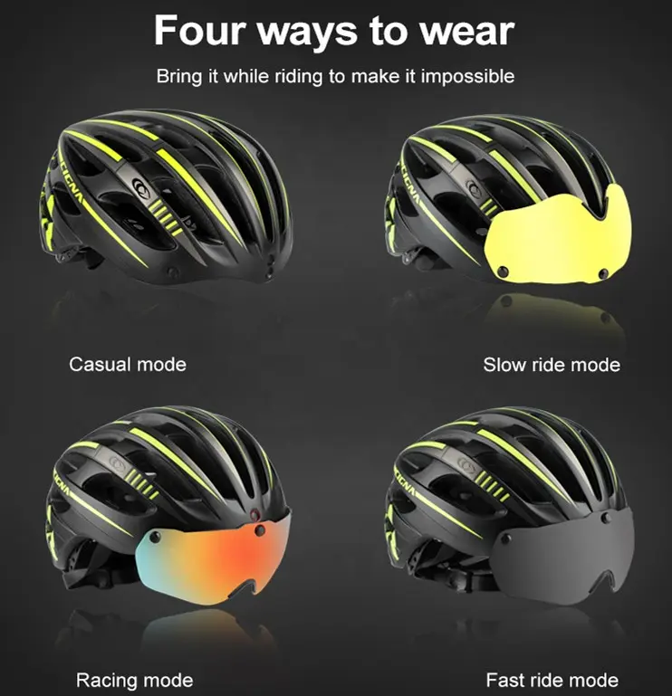 High-quality Outdoor Climbing Helmet Aerial Work Safety Helmet With LED Light Cycling Safety Helmet