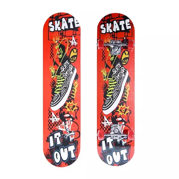 Wholesale Oem Plain Blank Skate Board 7 Ply Wood Decks wheel Skateboard