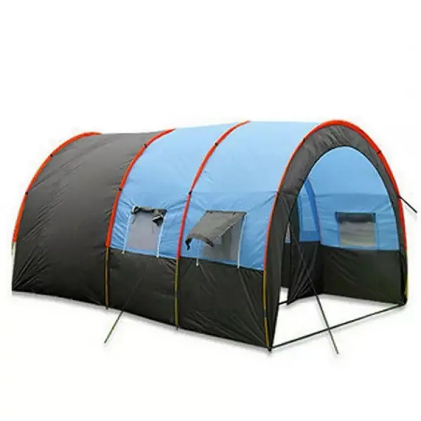 Large Camping Tent 5-8 Person Tunnel Tent Outdoor Family Tents Featured Image