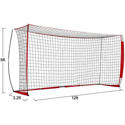 Folding Soccer Goal Set, Football Practice Training Net Soccer Goal, Football Goal Net