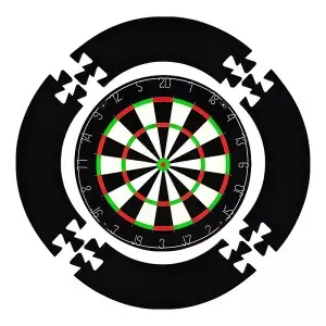 Dartboard surround ring set dart board wall protectors for 18-inch dartboard
