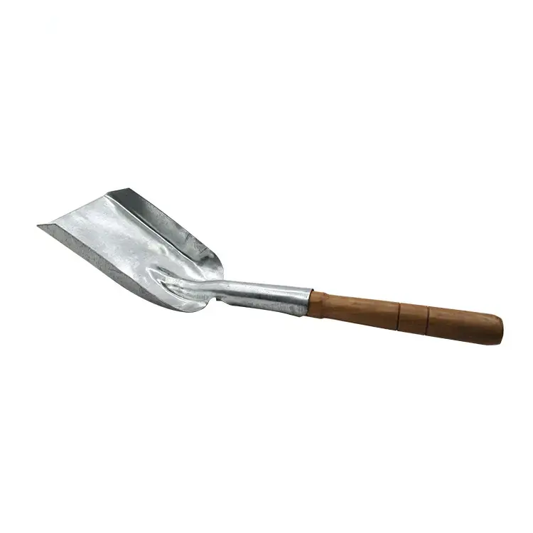 Outdoor Garden Tool Shovels with Carbon Steel Head and Wood Handle