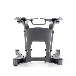 Space-saving weightlifting adjustable dumbbell stand