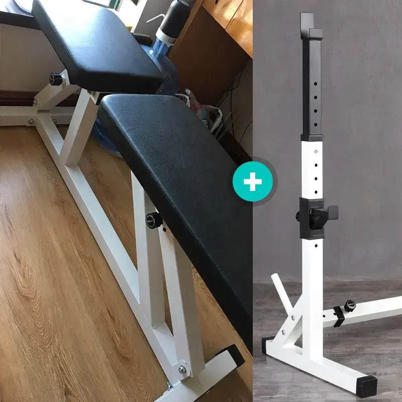 Adjustable fitness sit-up bench