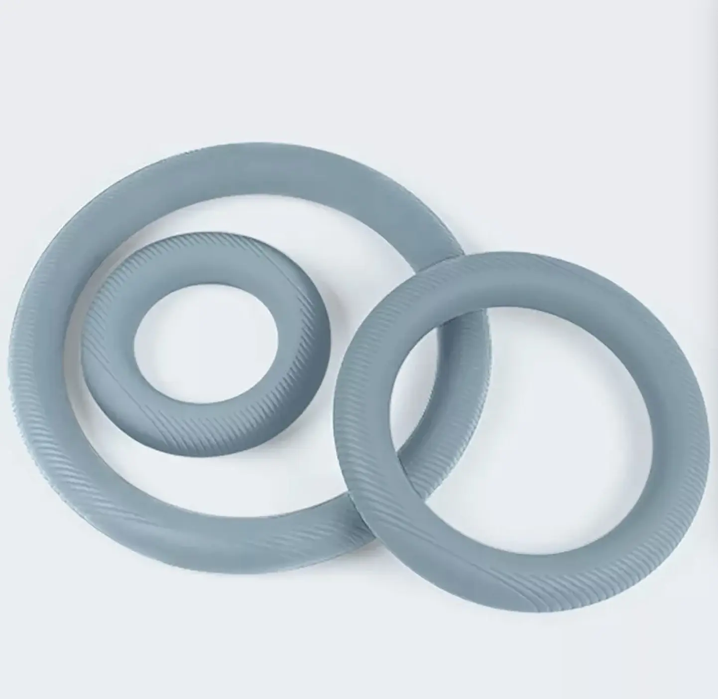 Weight lifting dumbbell silicone cover weight loss ring gym equipment dumbbell rings set