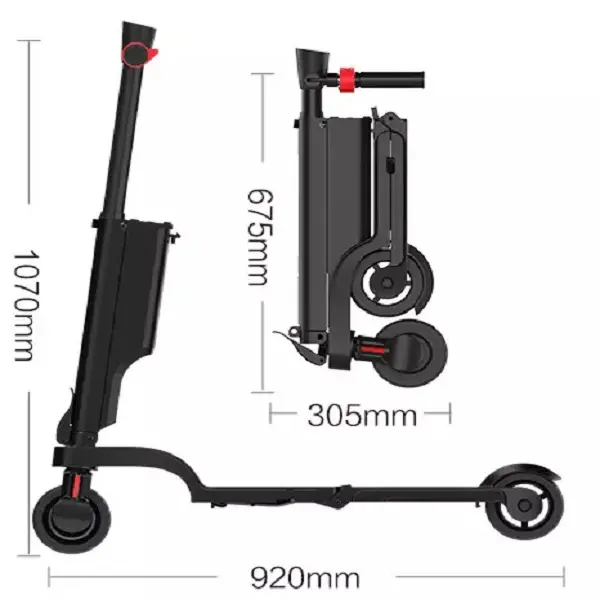 New Model Patent Design Portable Children Electric Scooter