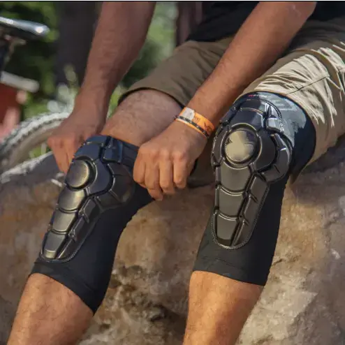 Customized anti-collision protection foam bicycle riding outdoor sports knee pads and elbow pads