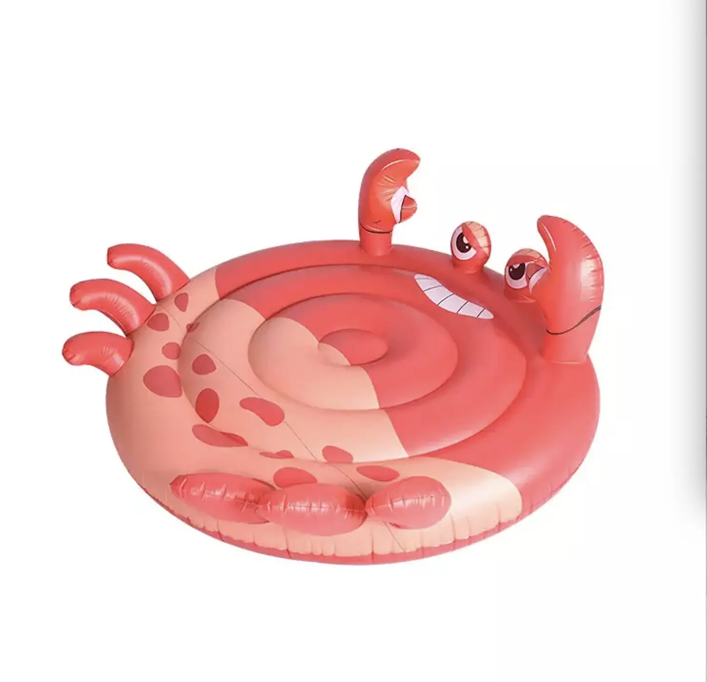 Custom pool floats inflatable crab air bed pool floatie water float inflatable animal toys