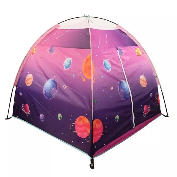 Foldable Playhouse Outdoor Family Tent Play Toy Tents Sleepover Kids Castle Tent For Children