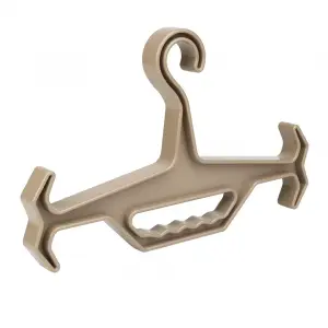 High Quality Plastic Hanger Hidden portable Heavy weight Hanger Display Rack