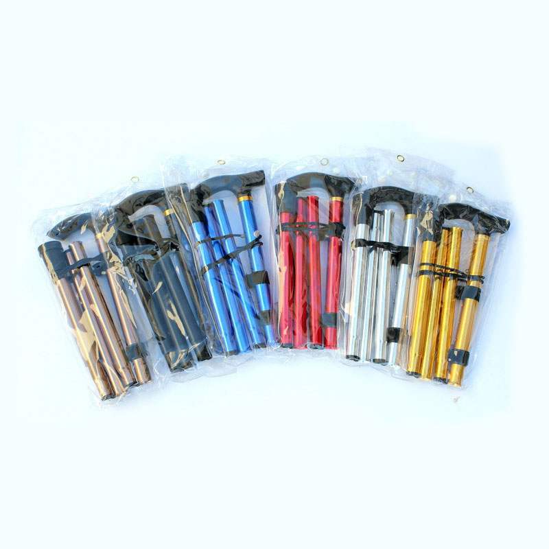 Custom Competition Mountain Multifunctional Folding Telescopic Hiking Sticks Trekking Pole