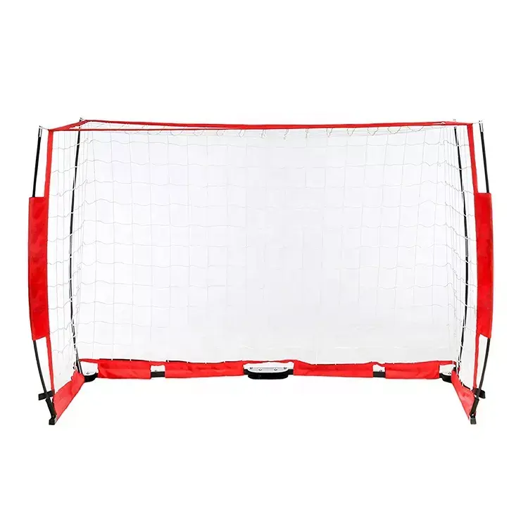 Quickly set up portable folding football goalposts Featured Image