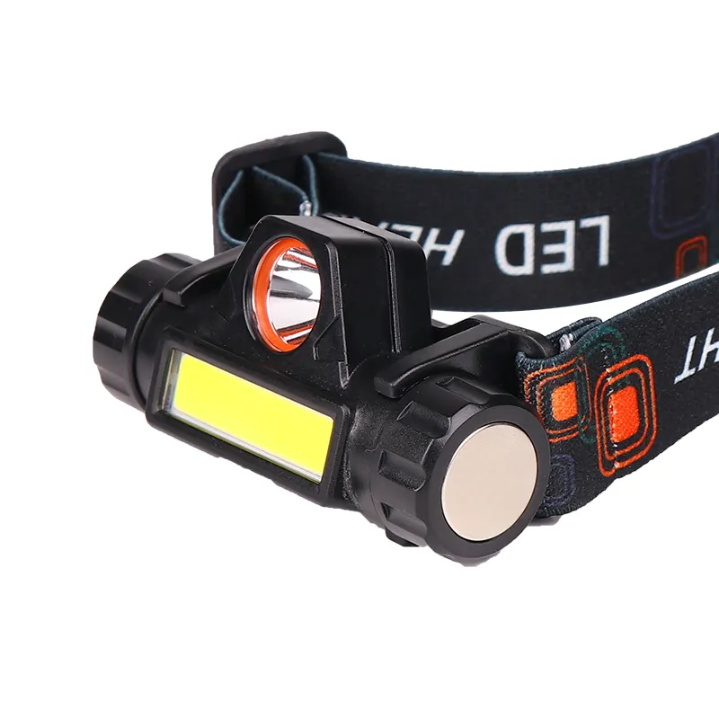 Multi-function USB charging LED COB headlight