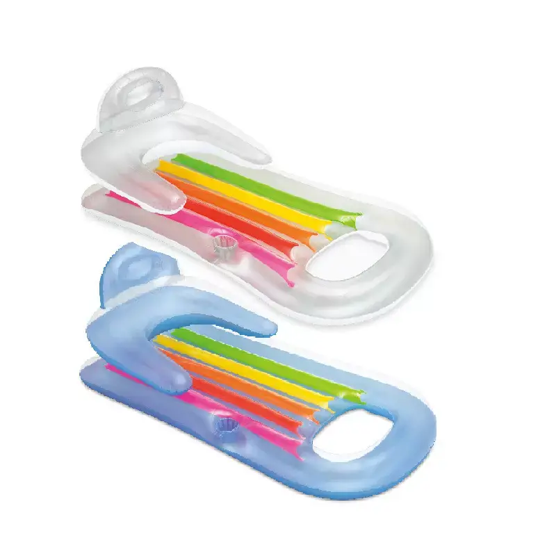 King Coor Lounge Inflatable Outdoor Pool Floating Mat Pool Float Featured Image