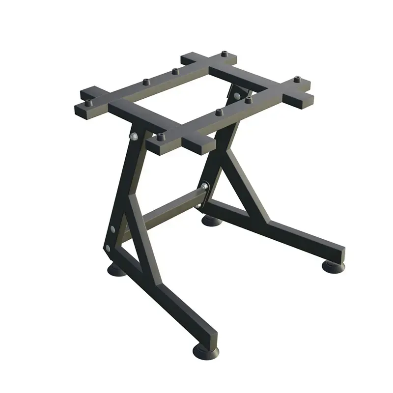 Weight adjustable dumbbell lifting set frame