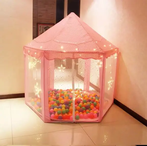 Children’s mosquito net anti-mosquito tent marine ball children’s tent game room children’s game house detachable house