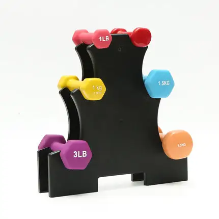 Small dumbbell rack for home use