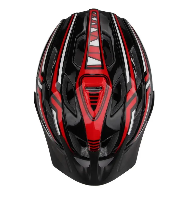 Custom Skate Scooter Bike Helmet with Signal Light Bicycle Cycle Riding Black Yellow Red Led