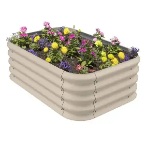 planters box steel raised garden bed / metal steel vegetable planter raised garden beds