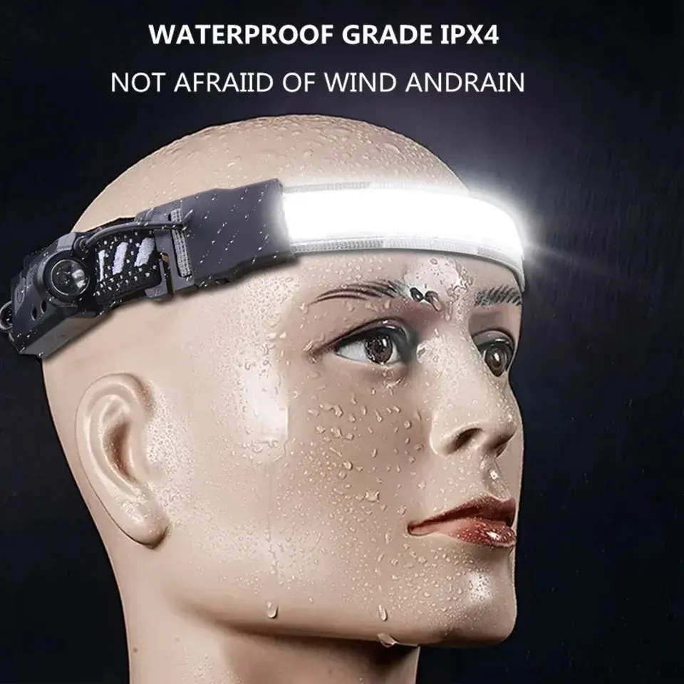 Outdoor bike USB charging night fishing running headlights